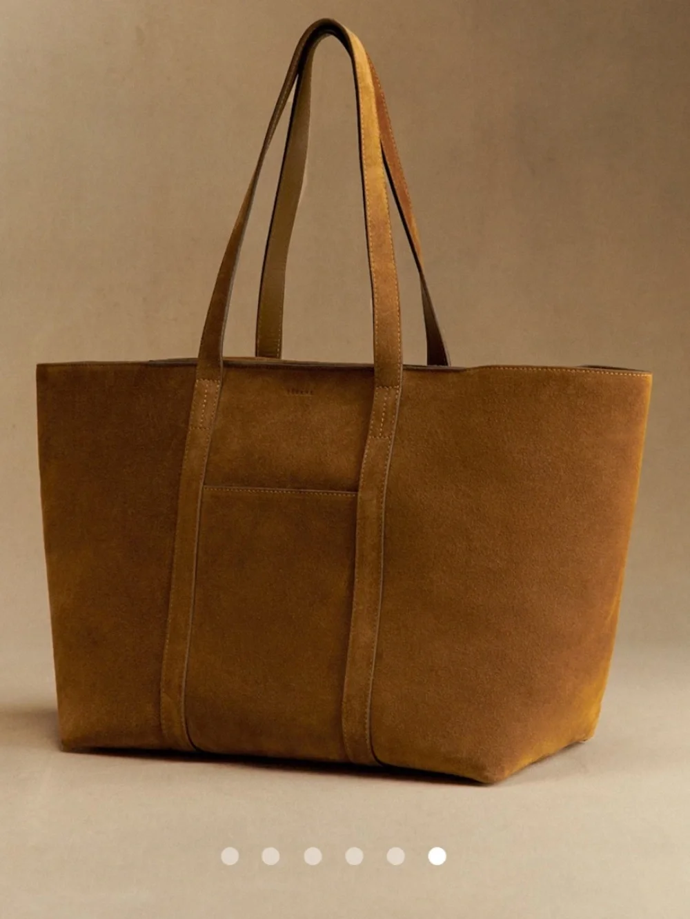 Sézane Gabin bag in taupe